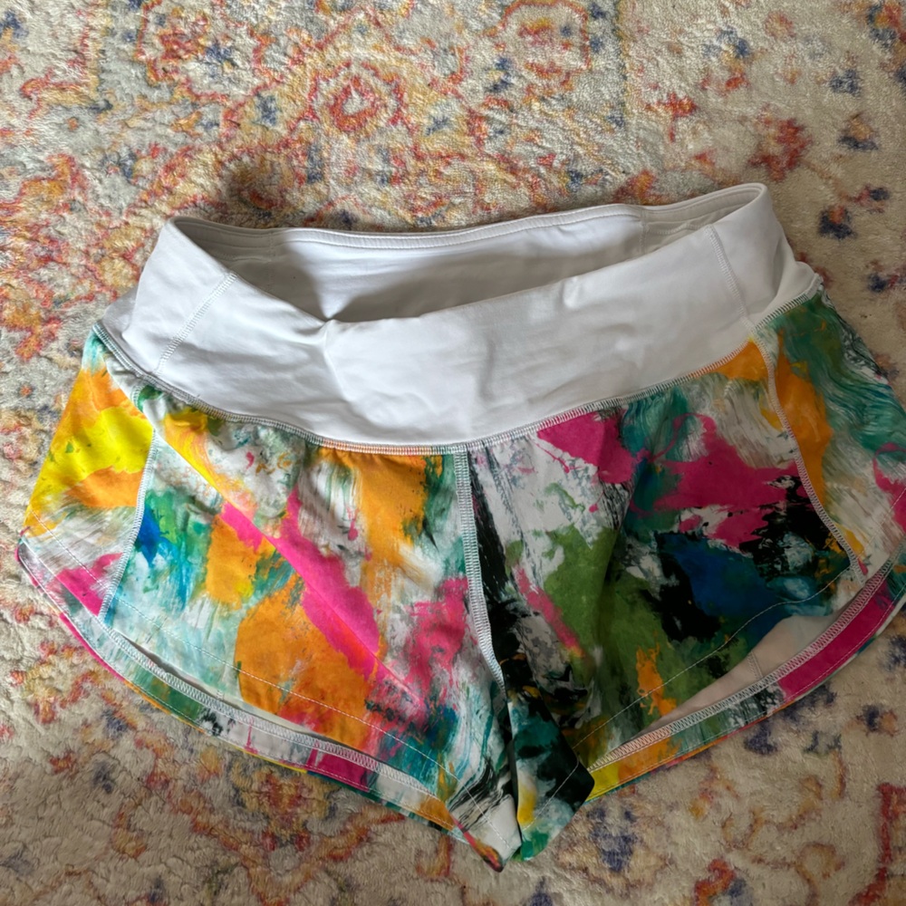 Lululemon no limits speed up shorts
